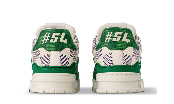 White Green Monogram