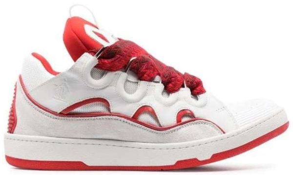 Curb White Red