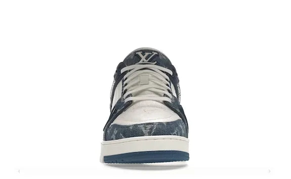 Monogram Denim White Blue