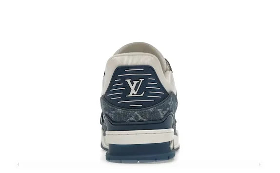 Monogram Denim White Blue