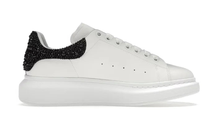 Oversized bianco nero cristallo