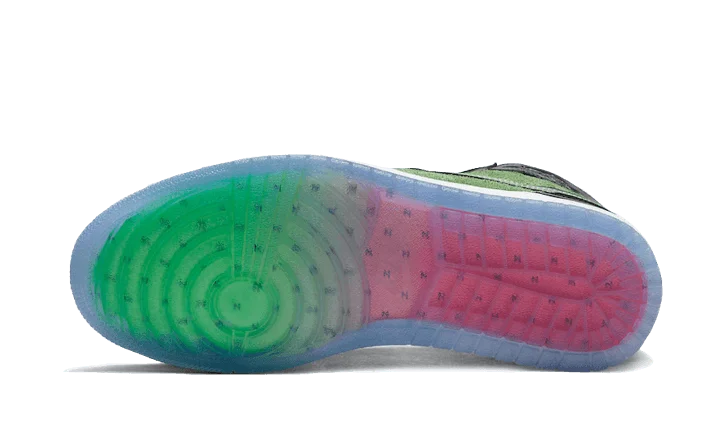 Zoom Black Green