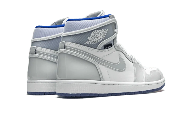 Zoom White Racer Blue