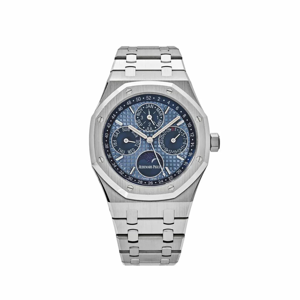 Royal Oak Perpetual Calendar 26574ST.OO.1220ST.03 Steel Blue Dial (2022)