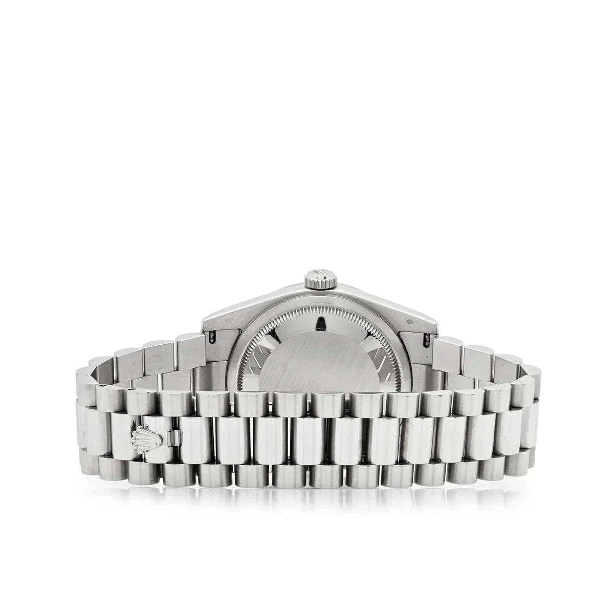 Day-Date 118206 Platinum Silver Diamond Dial (2022)