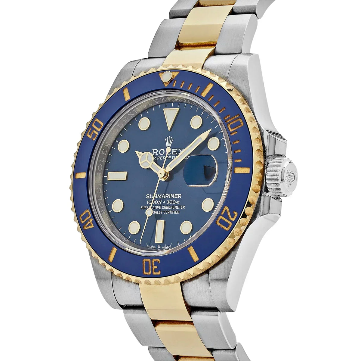 Submariner Date 126613LB Steel Yellow Gold Blue Dial (2023)