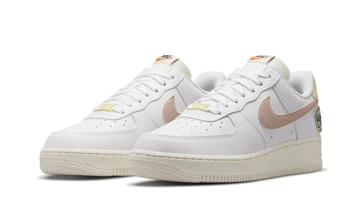 07 Next Nature White Pink Oxford