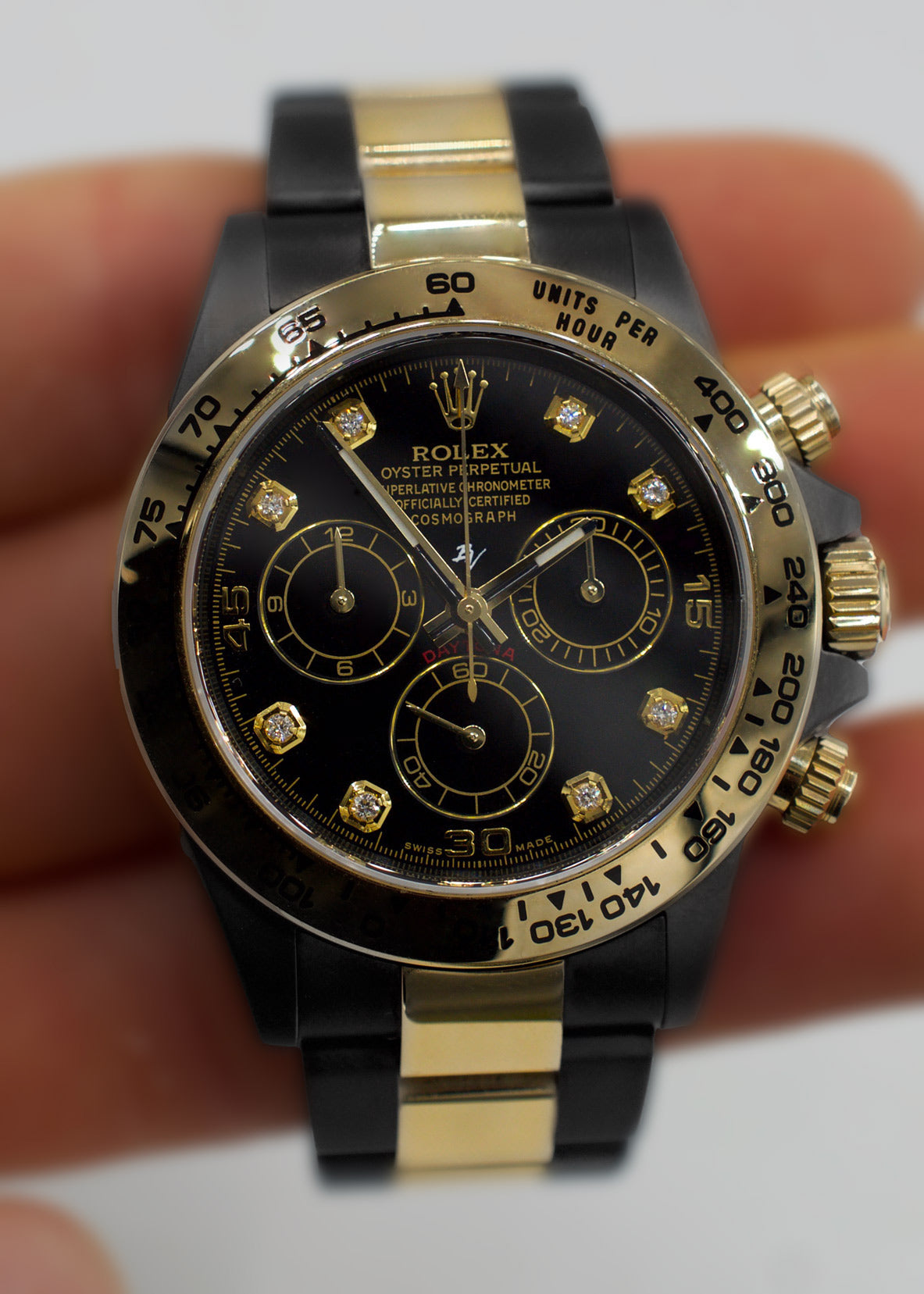 Cosmograph Daytona Black Diamond - Limited edition /35 Black Venom Dlc