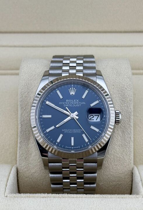 Datejust Steel Blue Dial Jubilee (2022)
