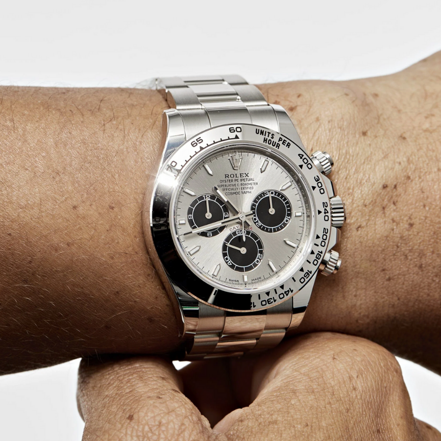 Daytona gold silver dial 40mm