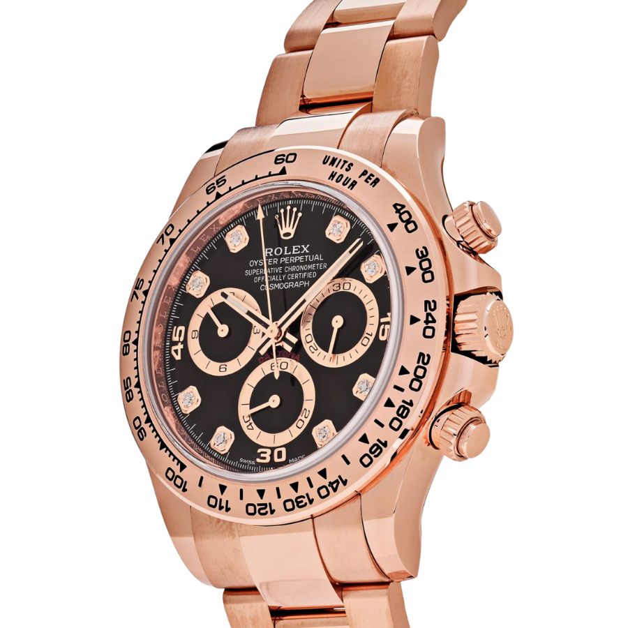 Daytona black diamond dial 40mm