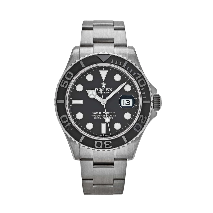 Yacht-master titanium black dial 42mm
