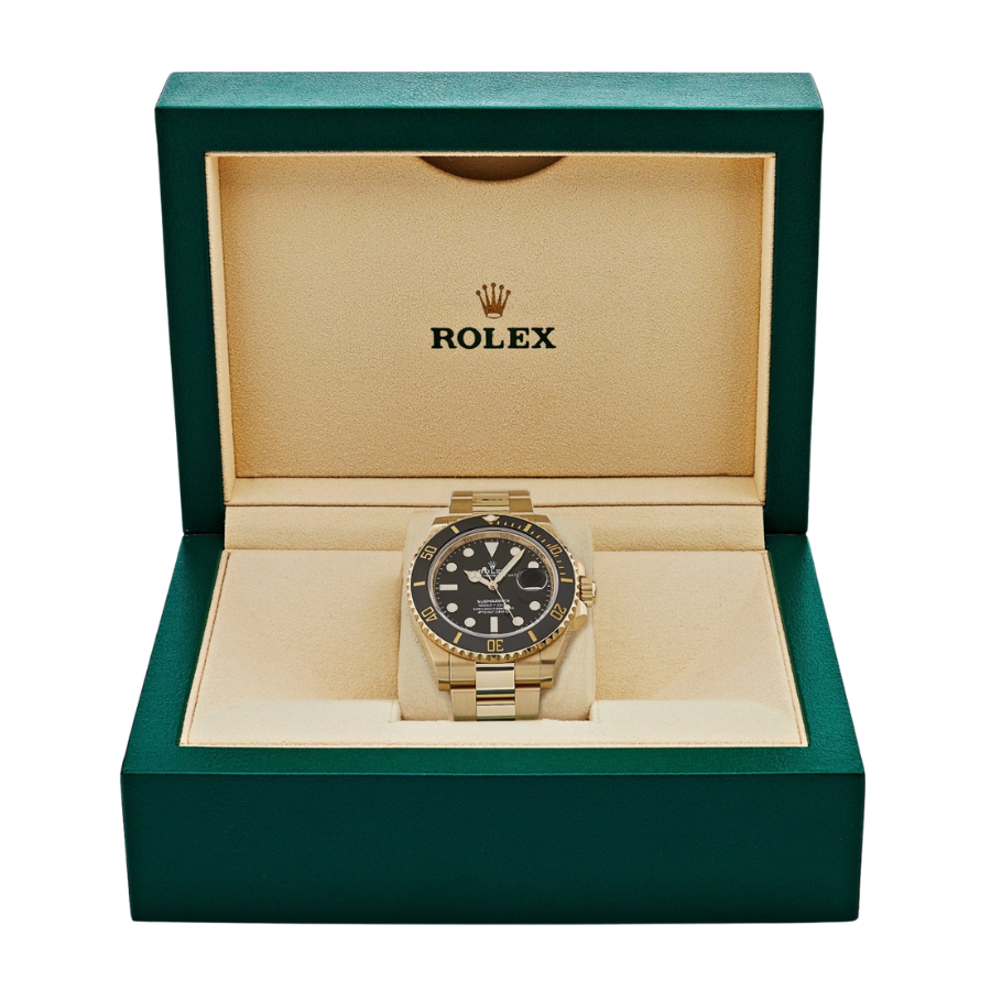 Submariner gold black dial 41mm