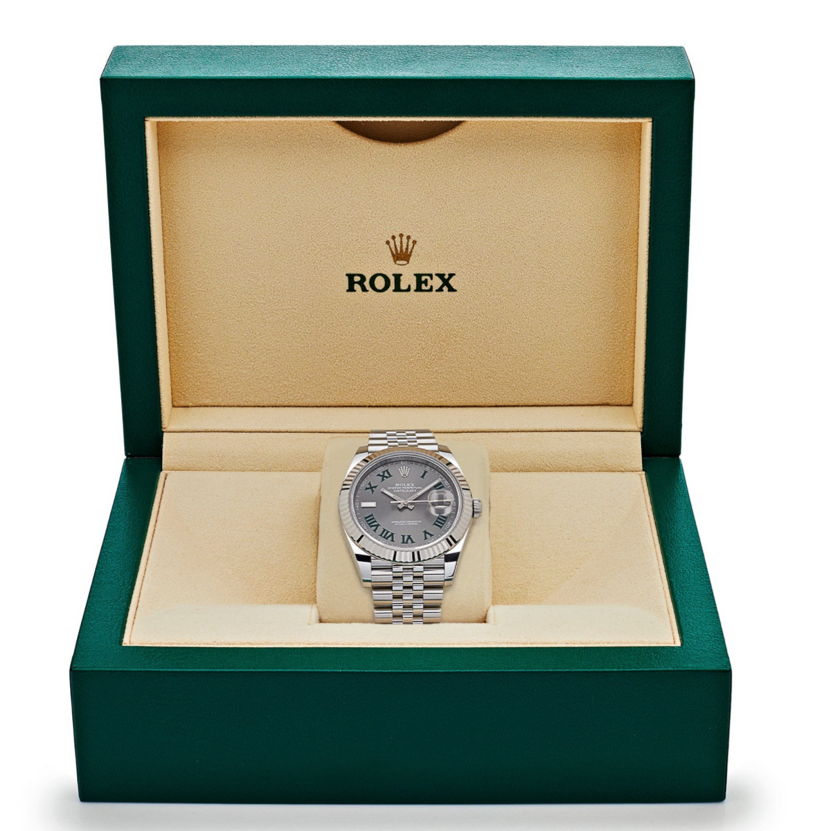Date just wimbledon slate 41mm