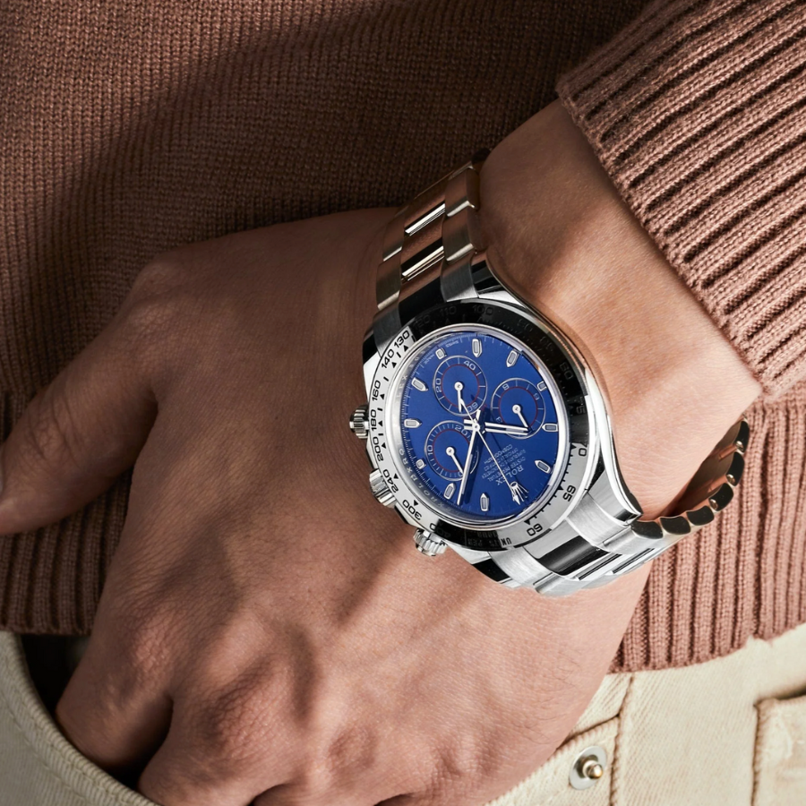 Daytona blue dial 40mm