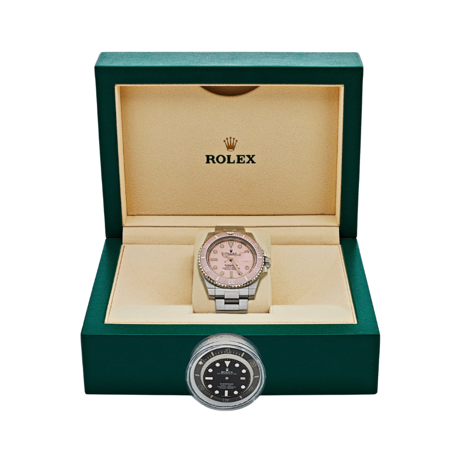 Submariner pink dial 40mm