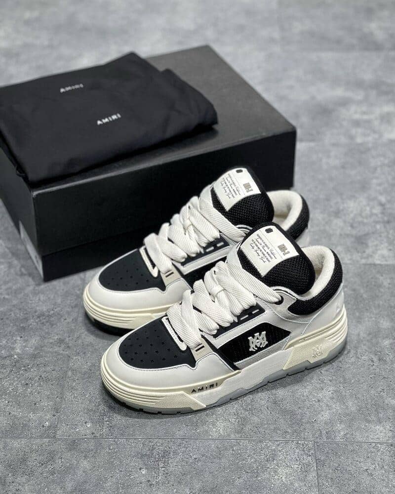 Black White