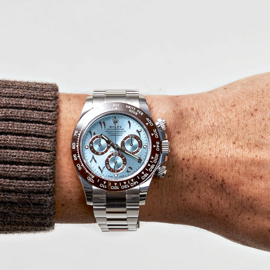 Daytona blue arabic dial 40mm