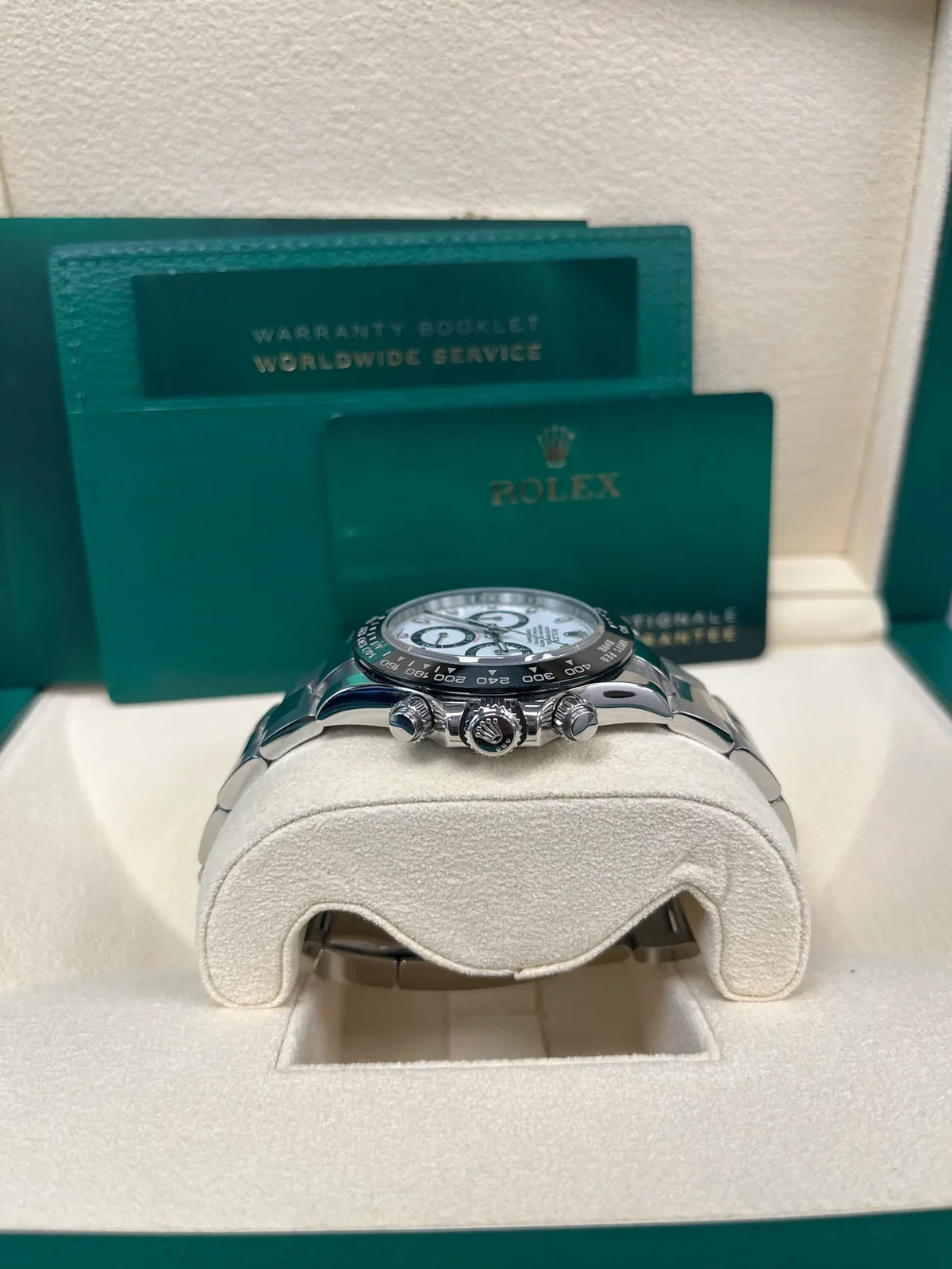 Cosmograph Daytona 116500LN White Panda Dial Ceramic Bezel