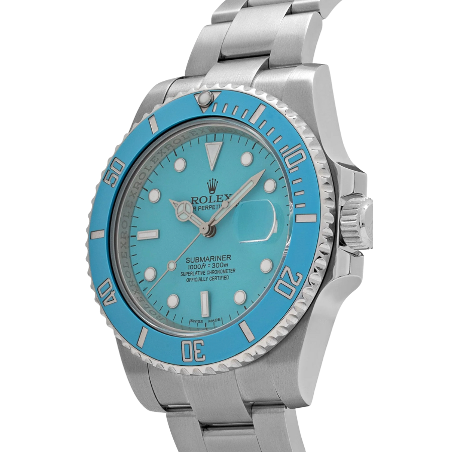 Submariner custom blue dial 40mm