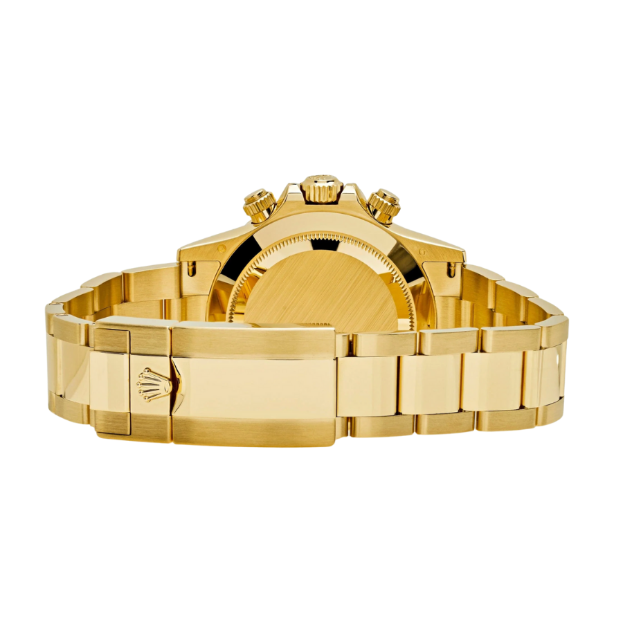 Daytona yellow gold black dial 40mm