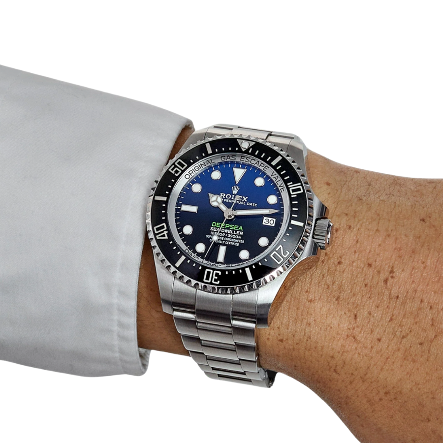 Deepsea sea-dweller blue-black dial 44mm