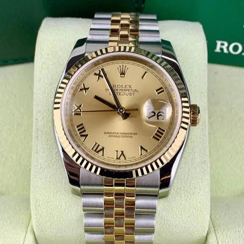 Date Just Champagne Gold