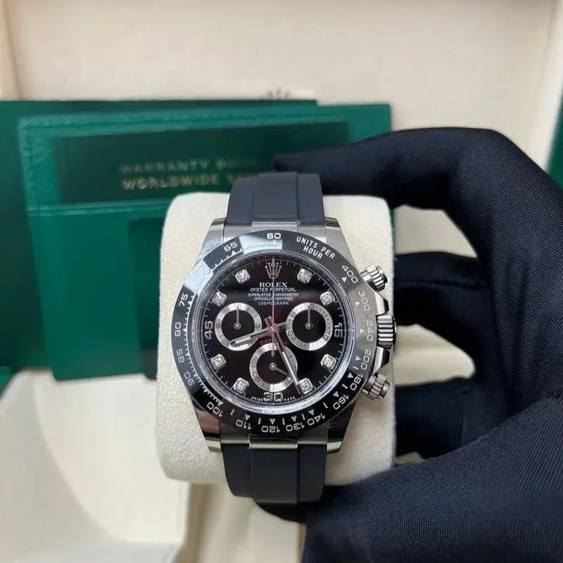 Daytona Oysterflex Black RLX039