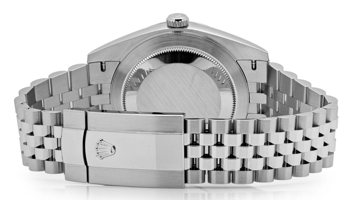 Date just blue diamond dial 41mm