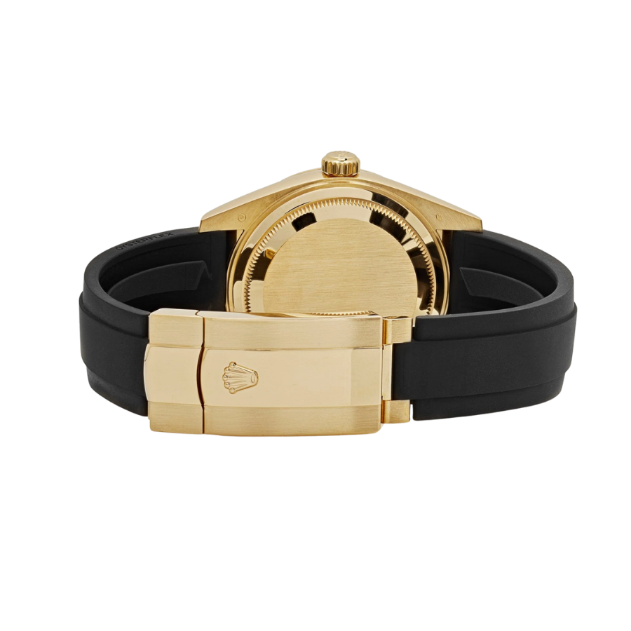 Sky-dweller gold bright black dial 42mm