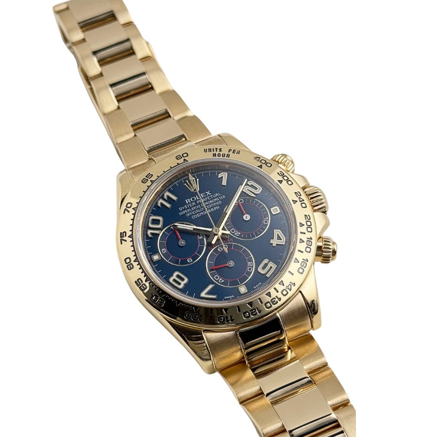 Daytona blue racing arabic dial 40mm