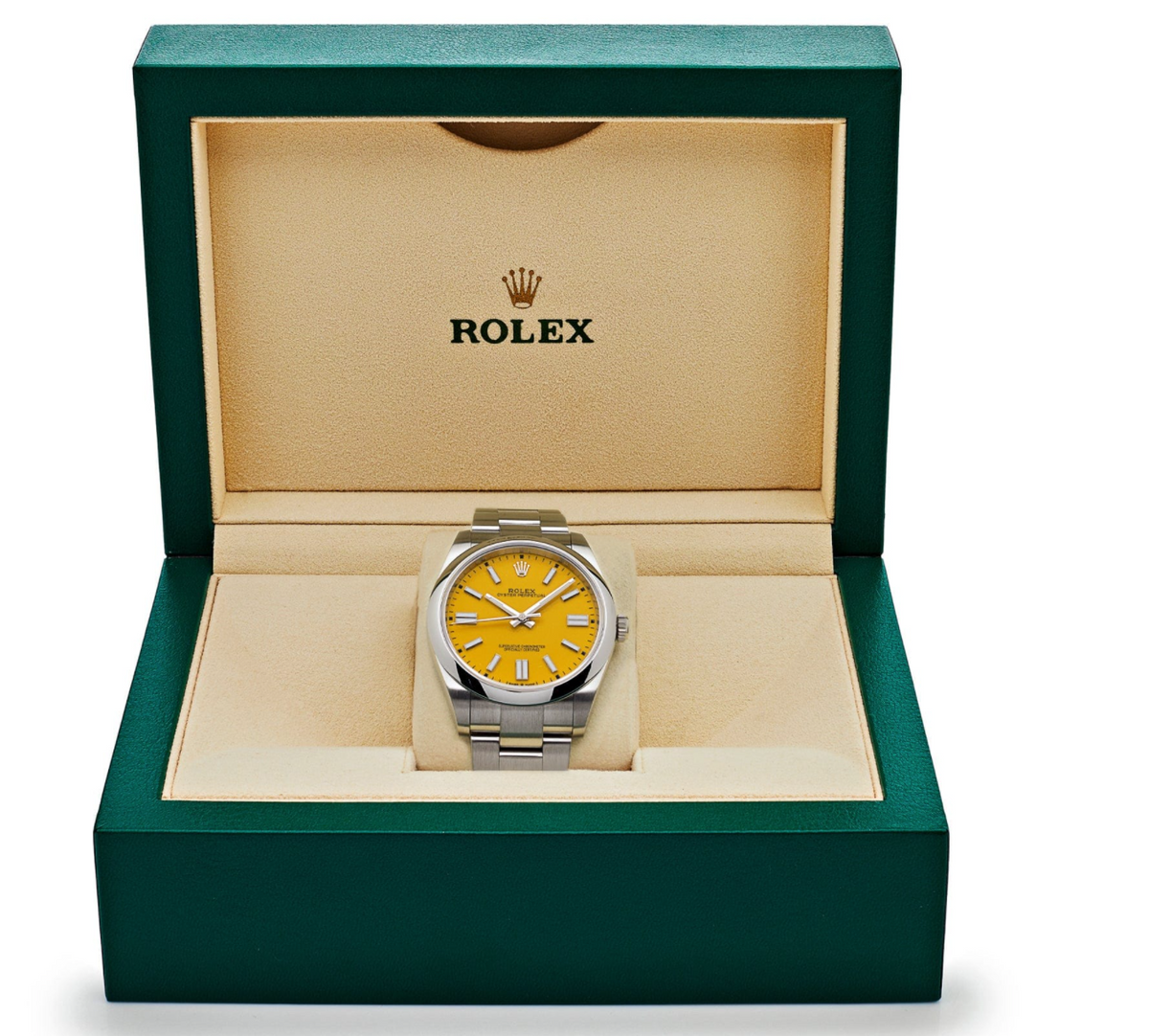 Oyster perpetual yellow 41mm