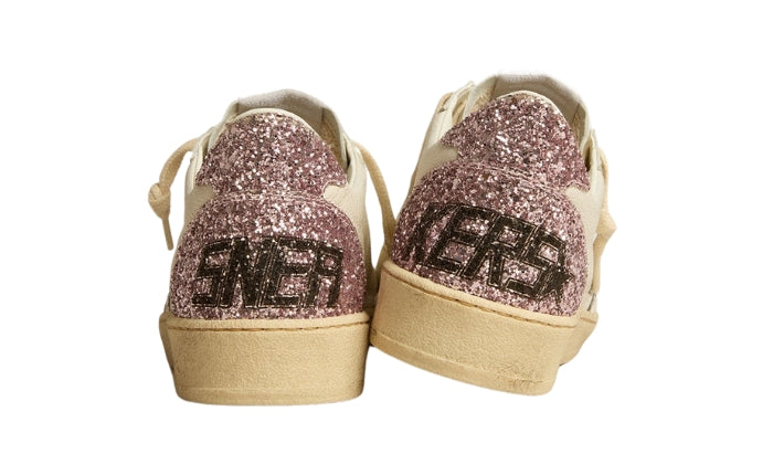 Stella Glitter argento rosa