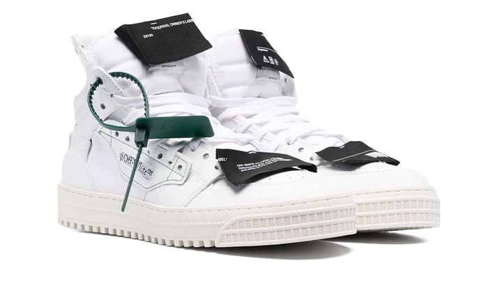 Off Court 3.0 leather high-top sneakers