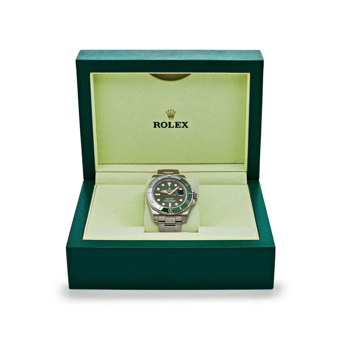 Submariner Date 116610LV 'Hulk' Steel Green Dial Oyster