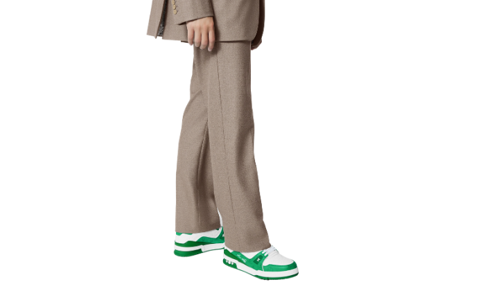 Green White