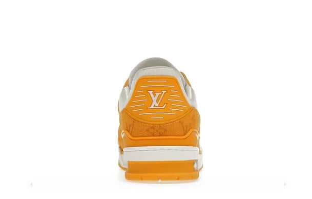 Yellow Monogram Denim White