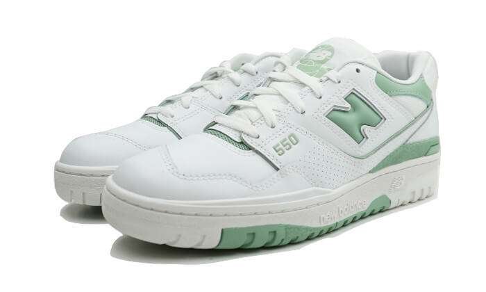 White Mint Green