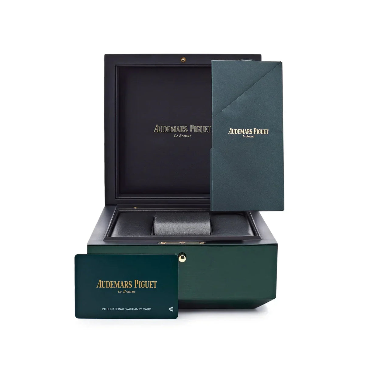 Royal Oak 15202PT.OO.1240PT.01 'Jumbo' Extra-Thin Platinum Green Dial (2021)