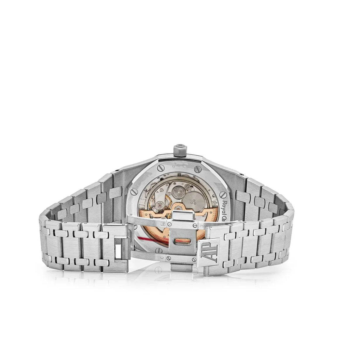 Royal Oak 15202PT.OO.1240PT.01 'Jumbo' Extra-Thin Platinum Green Dial (2021)