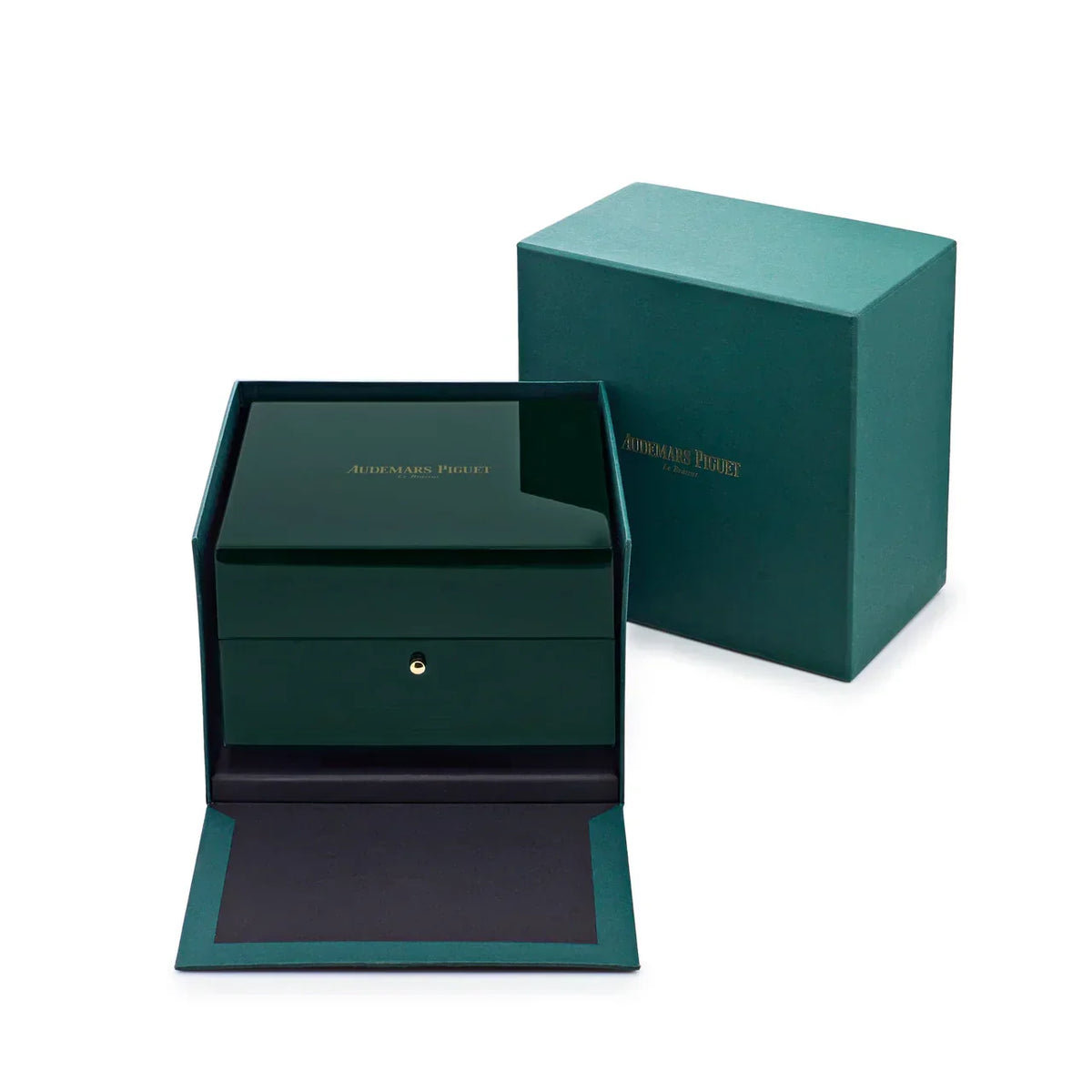 Royal Oak 15202PT.OO.1240PT.01 'Jumbo' Extra-Thin Platinum Green Dial (2021)