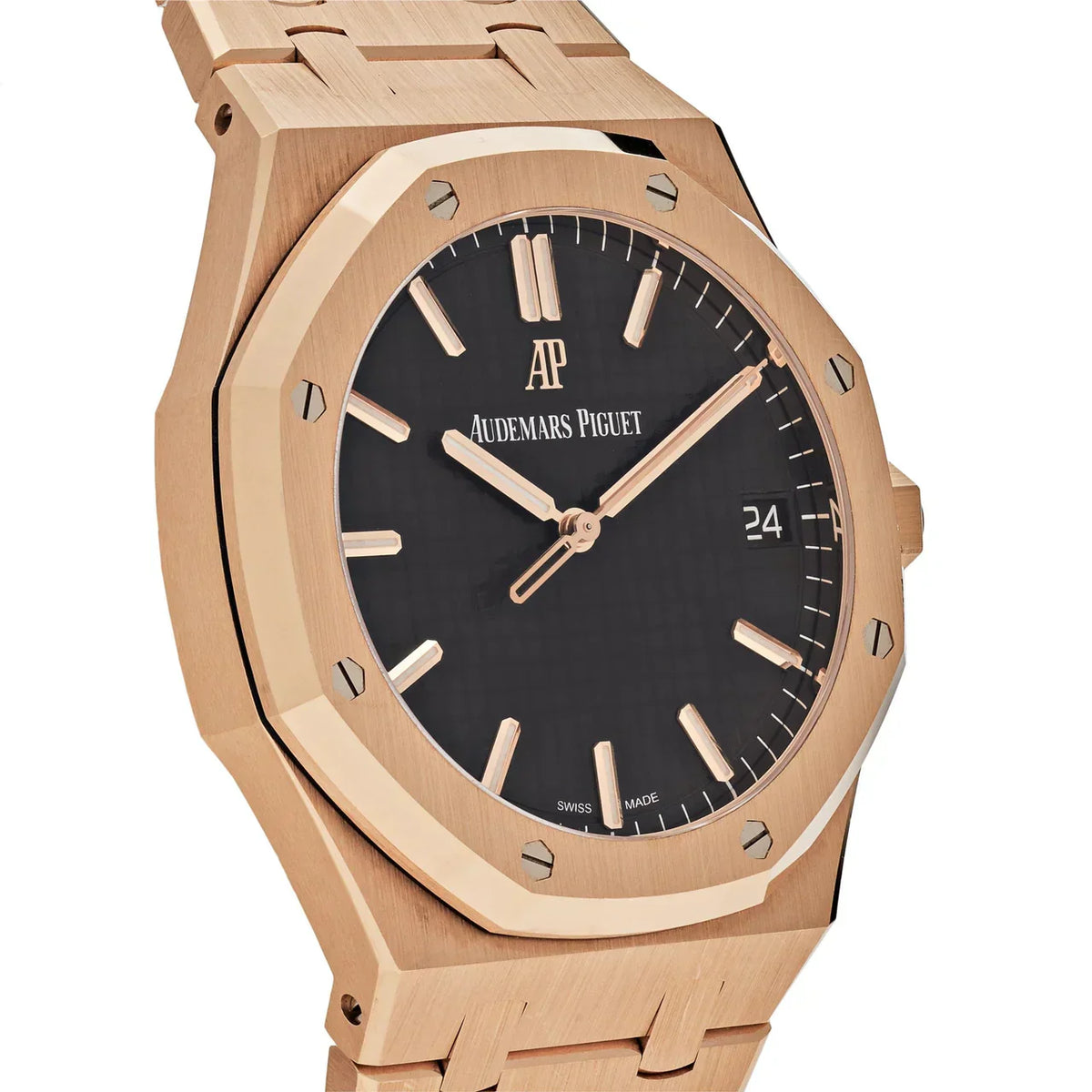 Royal Oak 15500OR.OO.1220OR.01 Selfwinding Rose Gold Black Dial