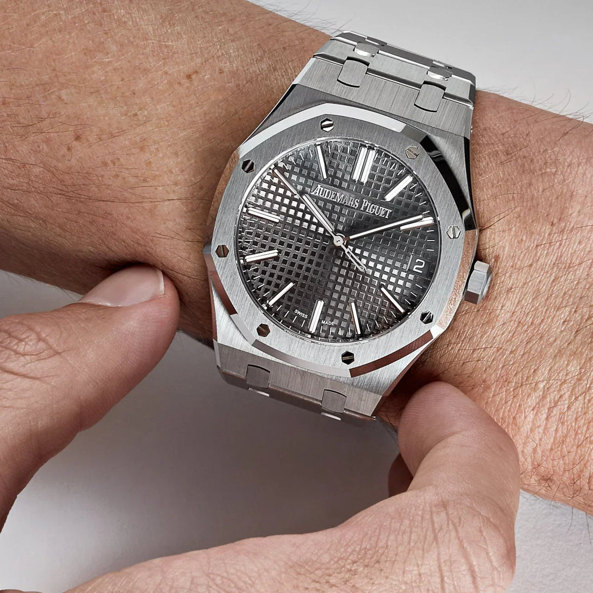 Royal Oak 15510ST.OO.1320ST.10 Selfwinding Steel Grey Dial