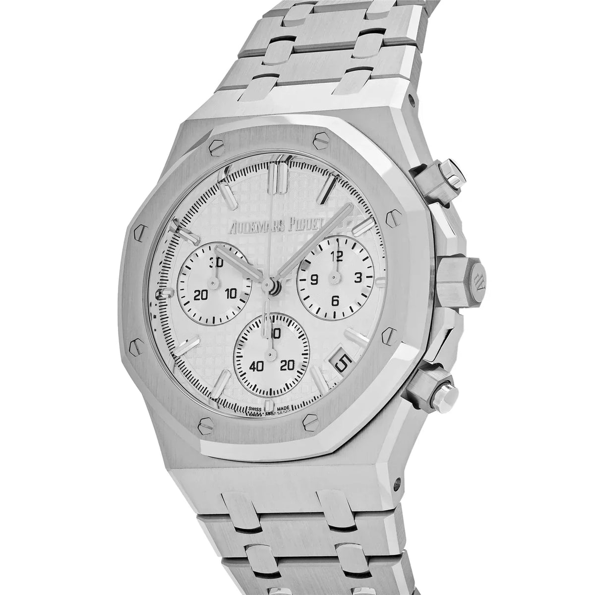 Royal Oak 26240ST.OO.1320ST.07 Selfwinding Chronograph Steel White Dial