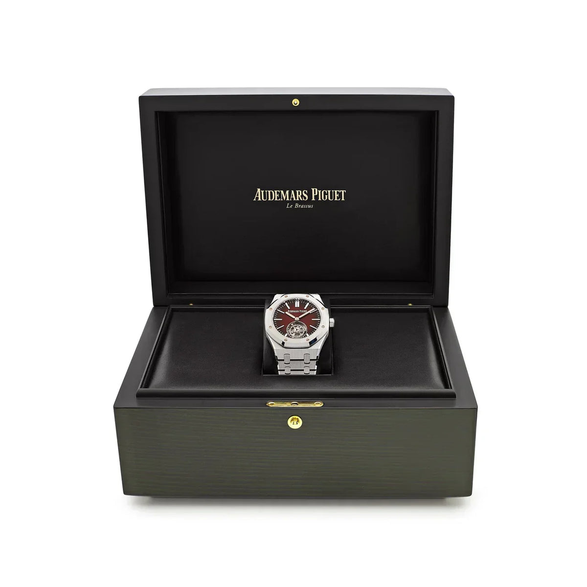 Royal Oak 26730ST.OO.1320ST.05 Selfwinding Flying Tourbillon Red Burgundy Steel
