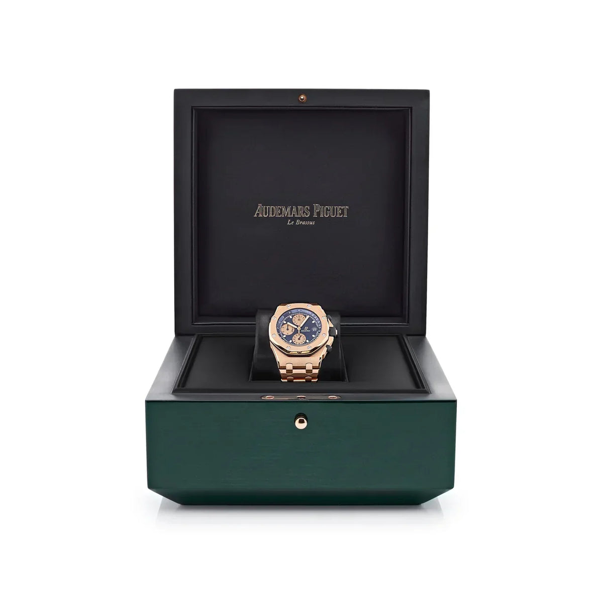 Royal Oak Offshore 26238OR.OO.2000OR.01 Chronograph 'Brick' Rose Gold Blue Dial