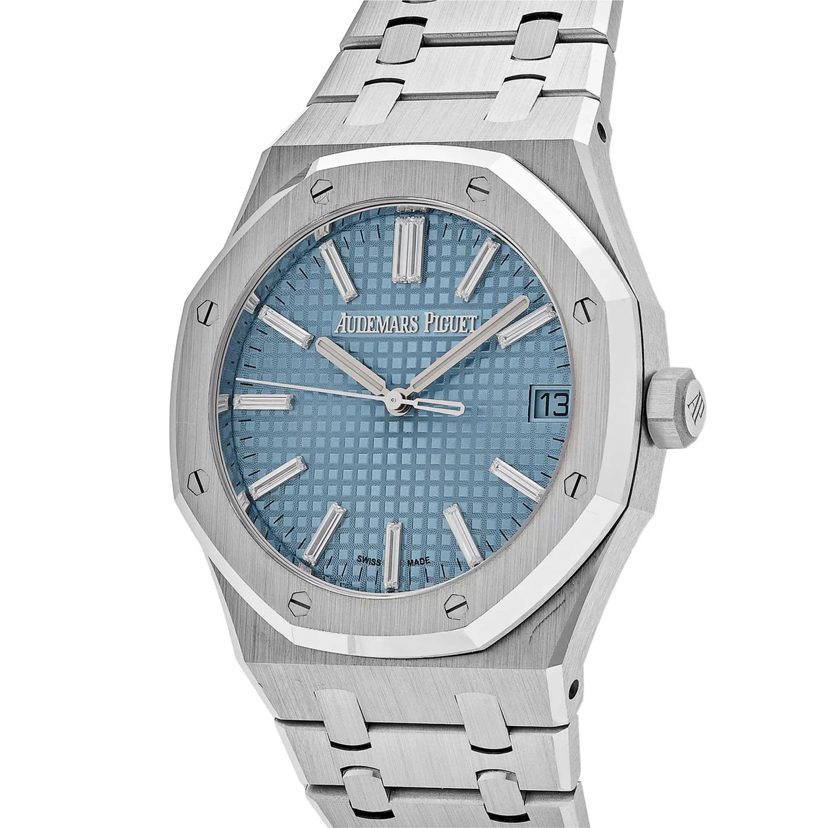 Royal Oak Selfwinding 15510BC.OO.1320BC.01 White Gold Blue Dial Limited Edition