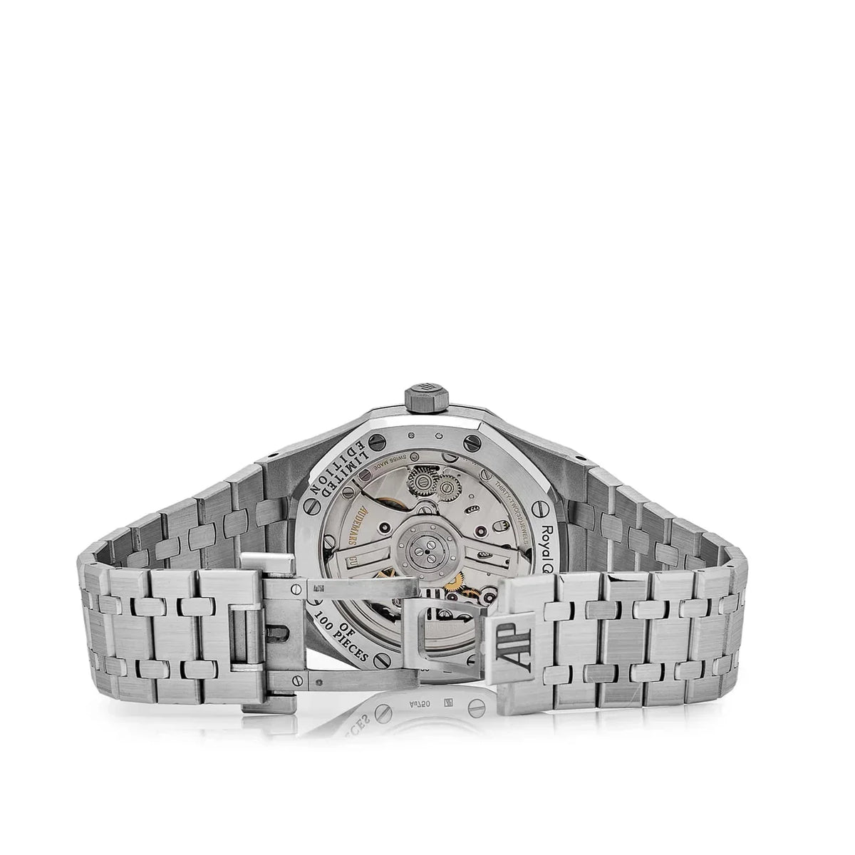 Royal Oak Selfwinding 15510BC.OO.1320BC.01 White Gold Blue Dial Limited Edition