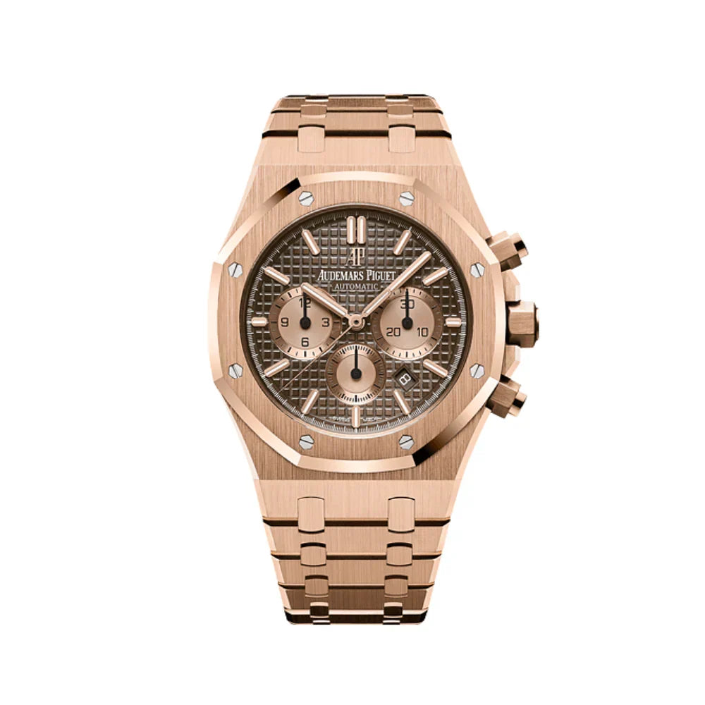 Royal Oak Selfwinding Chronograph 26331OR.OO.1220OR.02 Rose Gold Brown Dial