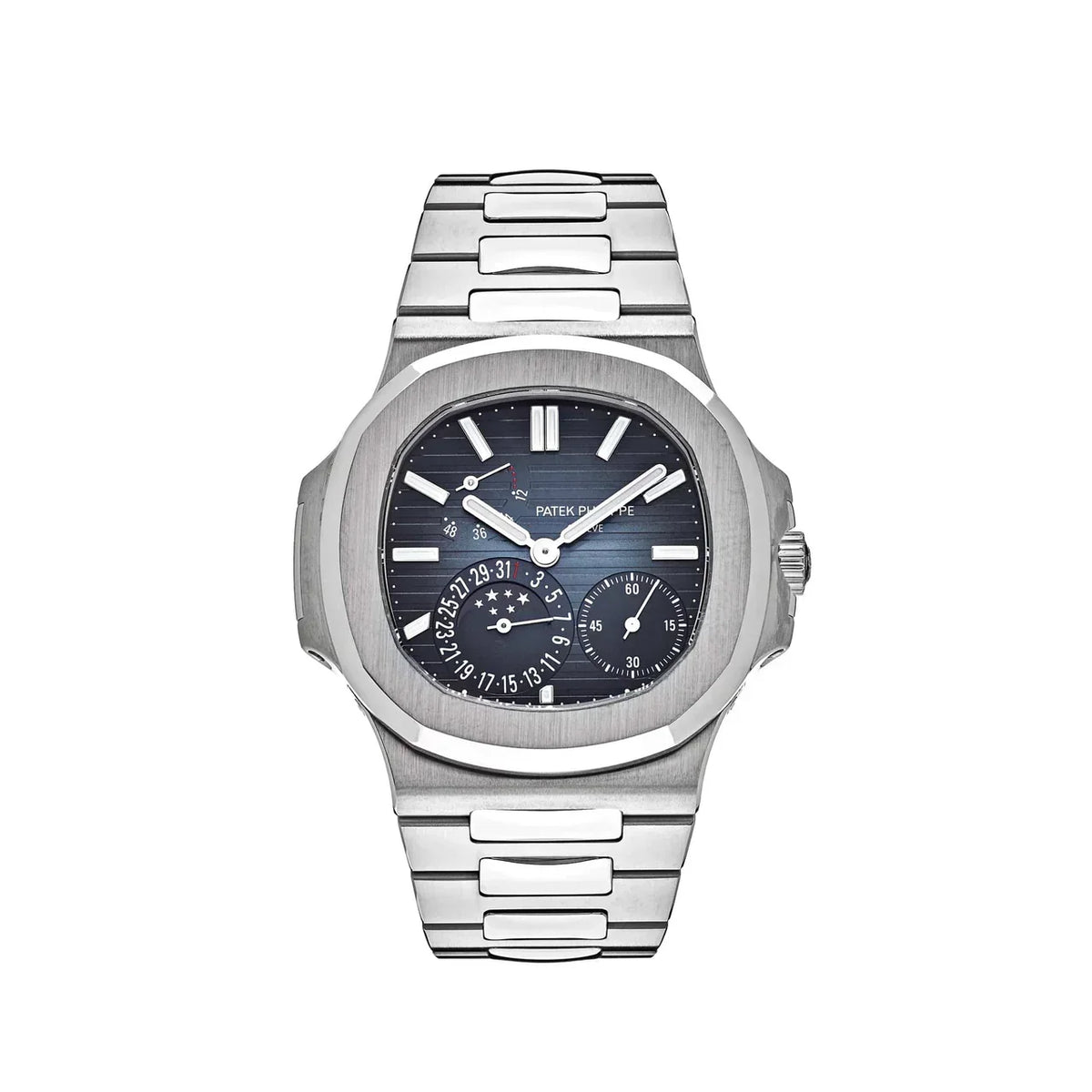 Nautilus 5712/1A-001 Moon Phase Steel Blue Dial (2021)